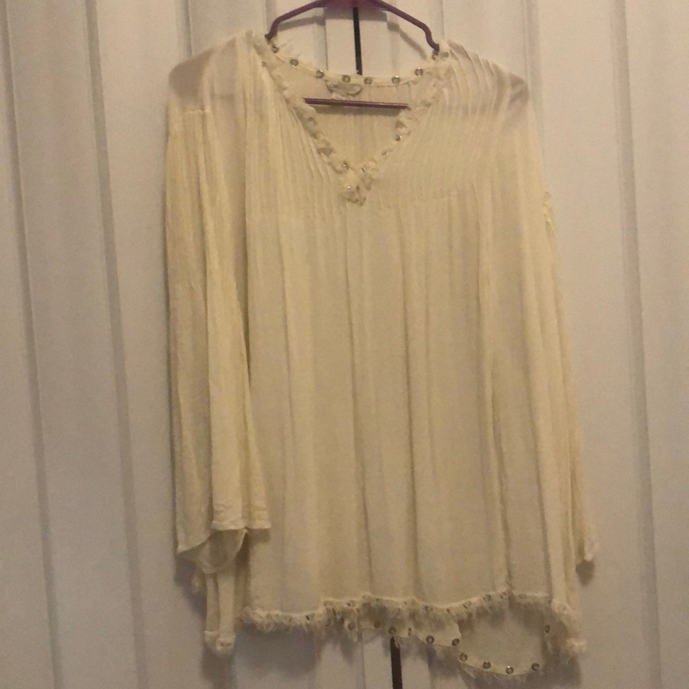 Long Sleeve cream top